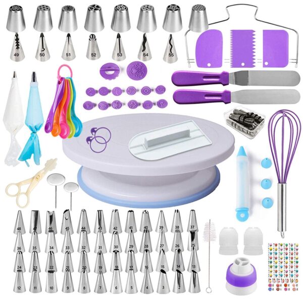 137 Piece Cake Set Baking Tools - Image 5