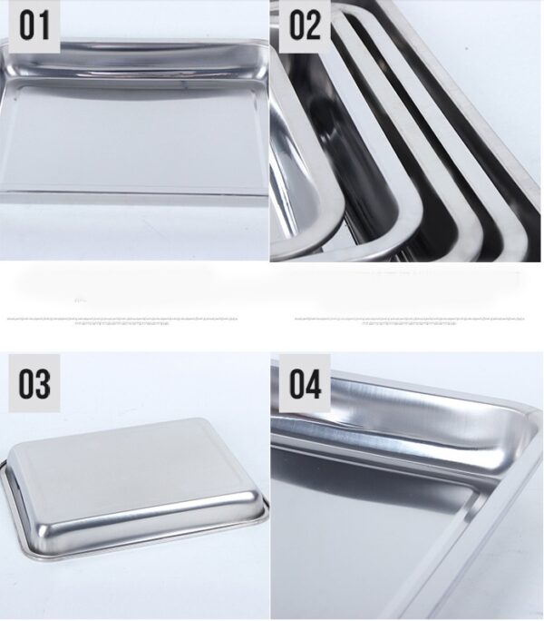 Stainless Steel Storage Trays - Image 2