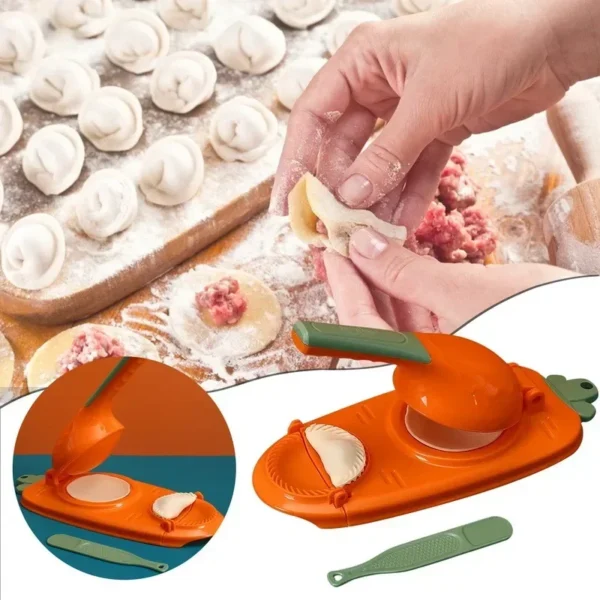 DoughMaster™ Dumpling & Pastry Press – Effortless Dough Shapin