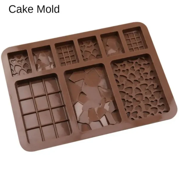 FlexiBake™ Silicone Chocolate & Jelly Mold – Multipurpose Baking Tool - Image 6