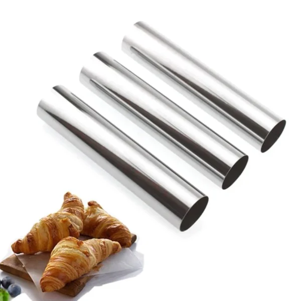 CannoliMaster™ Stainless Steel Cannoli Form Tubes – Perfect for Cream Horns & Cones - Image 2