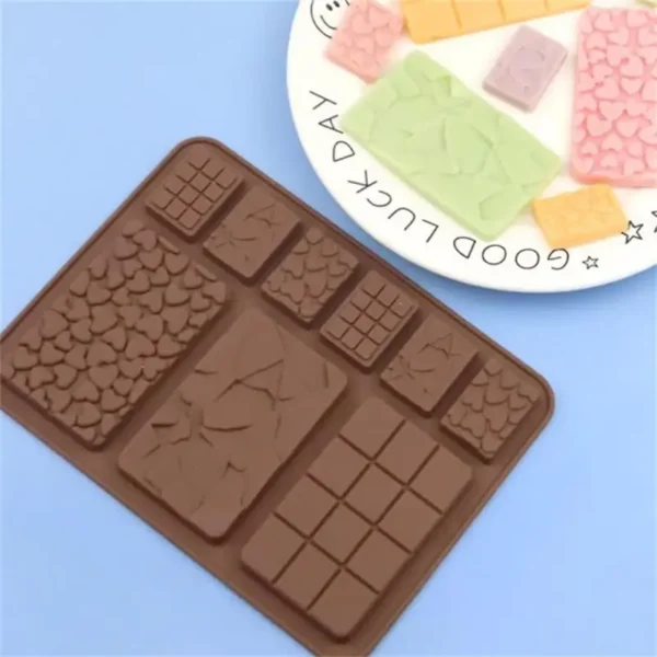 FlexiBake™ Silicone Chocolate & Jelly Mold – Multipurpose Baking Tool - Image 2