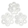 19Pcs Coffee Decorating Stencils Foam Latte Art Molds Drawing Template Reusable DIY Baking Tools for Cake Cookie Dropshipping