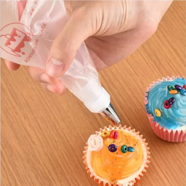 20 PCS S/M/L Disposable Pastry Bag Confectionery Bags For Icing Fondant Cake Cream Decorating Kitchen Baking Piping Bag Tools - Image 3