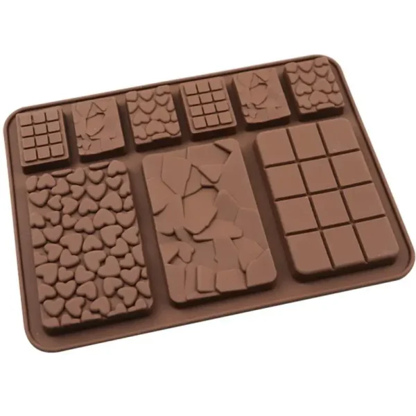 FlexiBake™ Silicone Chocolate & Jelly Mold – Multipurpose Baking Tool - Image 3